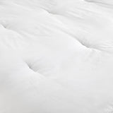 Madison Park Honeycomb Textured Casual Oversized Down Alternative Comforter MP10-8279 White