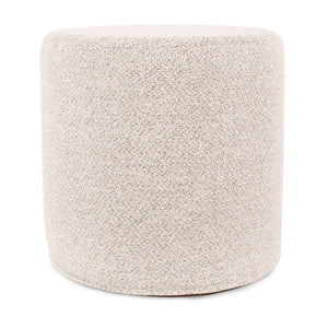 Howard Elliott No Tip Cylinder Foam Ottoman - Sturdy, Comfortable & Versatile Design For Home Or Office Use Brown 100% Polyester 851-1286-howard-elliott