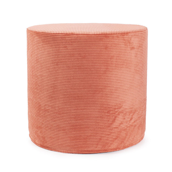 Howard Elliott No Tip Cylinder Short - Luxuriously Soft Faux Fur Comfort With Unique Ribbed Design For Any Space Orange 88% Poly,12% Nylon 851-1348-howard-elliott