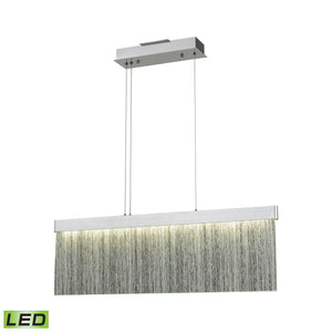 Meadowland 32'' Wide Integrated LED Linear Chandelier - Silver 85112/LED Elk Lighting