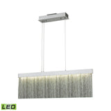 Meadowland 32'' Wide Integrated LED Linear Chandelier - Silver 85112/LED Elk Lighting