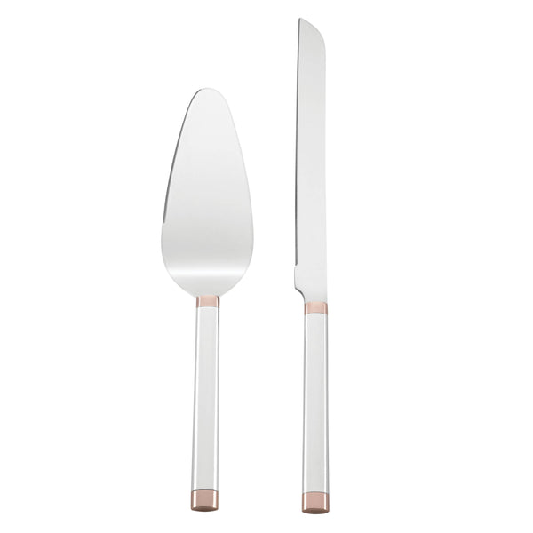Lenox Rosy Glow Silver Plated Zinc Alloy Dessert Set for Weddings and Formal Occasions 852081