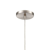 Josie 6'' Wide 1-Light Mini Pendant - Satin Nickel 85213/1 Elk Lighting