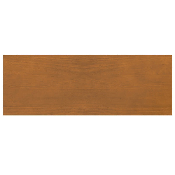 English Elm Warm Warm Shaker 9 Cube Storage Brown Pine 9-Cube Organizer Handcrafted Solid Wood 15.8x44x48" Transitional B136P238618
