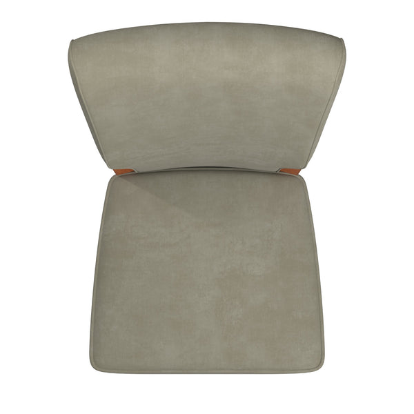 Hailey Velvet Dining Chair Set with Curved Back and Wood Legs for Modern Rooms
