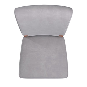 Hailey Velvet Dining Chair Set with Curved Back and Wood Legs for Modern Rooms