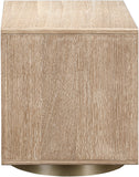 Wade Natural Night Stand / Side Table 852Natural-NS Meridian Furniture