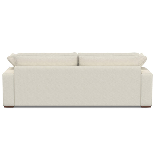 English Elm Charlie Oversized Deep Seater Sofa - Eco-Friendly Cream Fabric, Plush Comfort, Perfect For Lounging B136P199253