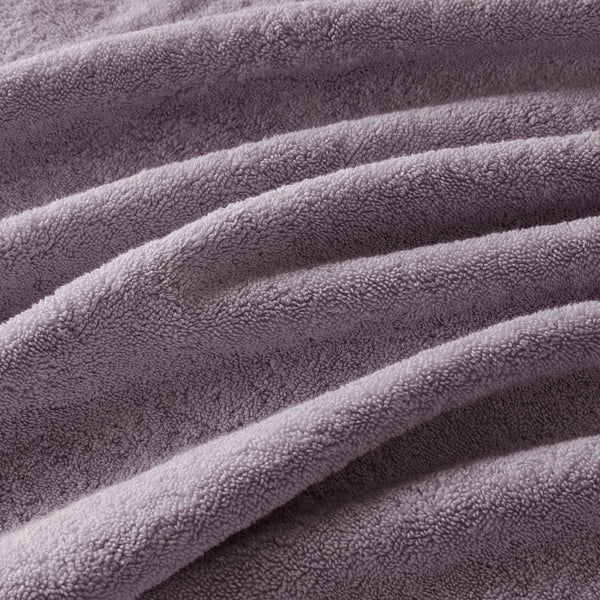 JLA Home Madison Park Signature - Ultra-Soft 100% Cotton Towels with 800 GSM Plush Pile, Antimicrobial Finish and Oeko-Tex Safety Light Purple MPS73-469