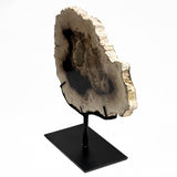 Lilys 10-12" Petrified Log Fossil With Stand(Size Vary).... 8543