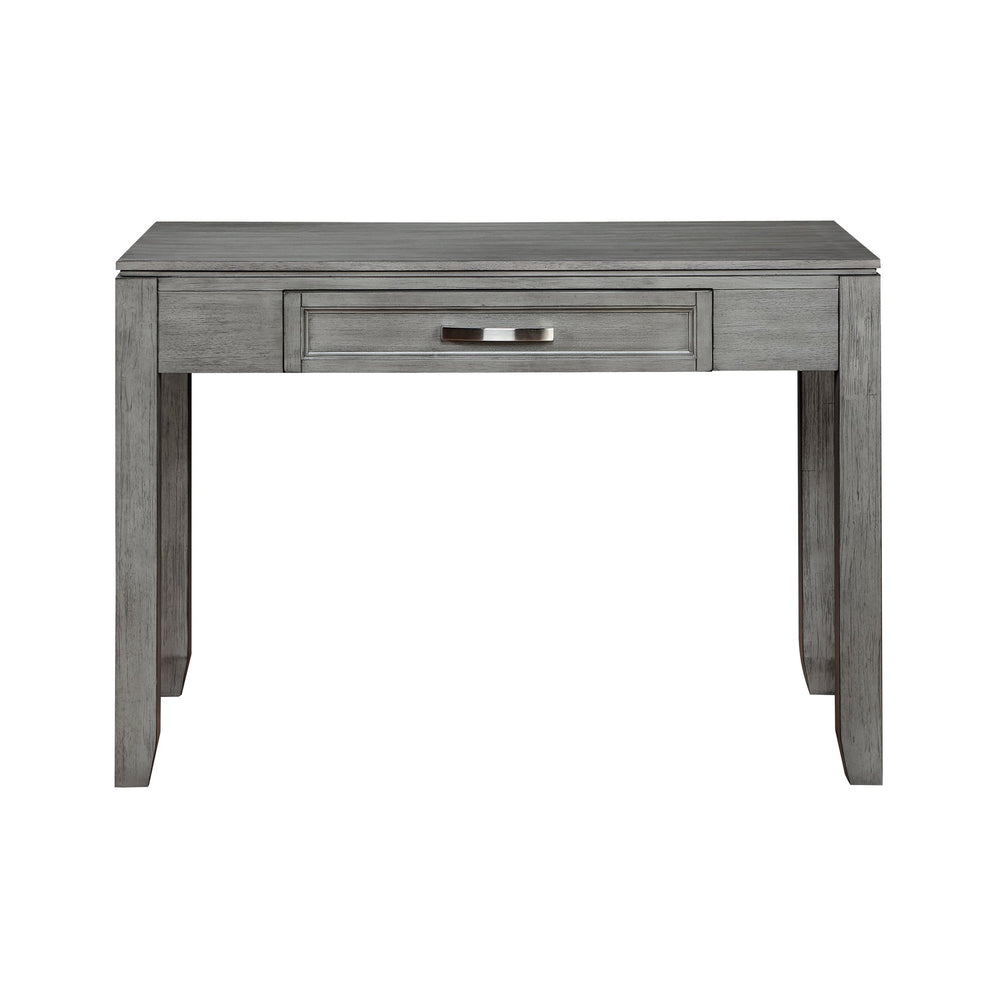 English Elm Gray Garretson Writing Desk with Drawer, 42"x20" Okume Veneer Rustic-Transitional Accent Desk B011P379749