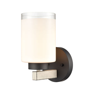 Briggs 5'' Wide 1-Light Vanity Light - Black 85440/1 Elk Lighting