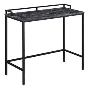 OSP Home Furnishings Brighton Console Table Black/Black