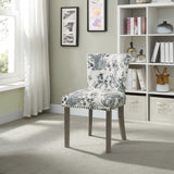 OSP Home Furnishings Kendal Chair Paisley Charcoal