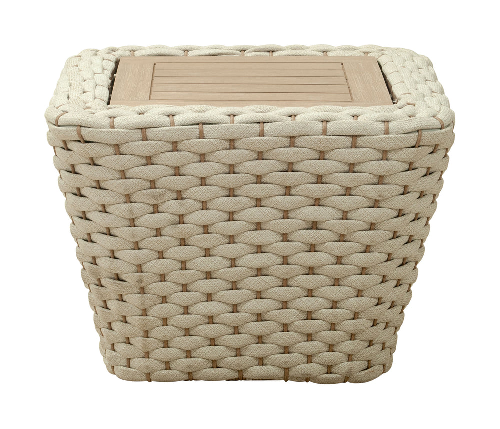 Zuo Modern Antul Coffee Table In White & Natural - Modern Acacia Wood Design For Stylish Living Rooms & Lounges White Acacia Wood,Aluminum,Nylon 704096-zuo-modern