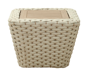 Zuo Modern Antul Coffee Table In White & Natural - Modern Acacia Wood Design For Stylish Living Rooms & Lounges White Acacia Wood,Aluminum,Nylon 704096-zuo-modern