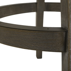 English Elm Jennifer Taylor Home - Williams 27In Swivel Counter Height Bar Stool In Heathered Grey Linen - Stylish Comfort And Durability B2719P238371