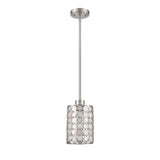 Sagamore 6'' Wide 1-Light Mini Pendant - Brushed Nickel 85500/1 Elk Lighting