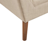 INK+IVY Newport Mid-Century Newport Wide Mid-Century Modern Lounge Chair II110-0455 Beige