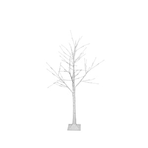 English Elm Set of Lighted Birch Tree with 216 Warm White LEDs, 3-Sizes 4/5/6FT, Indoor/Outdoor Romantic Decor N710P181843Y