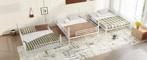 English Elm Twin Xl Solid Pine Loft Bed with Built-in Led Lighting and Storage Shelves Light White W1580S00583