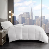 Sleep Philosophy Year Round Warmth Casual Cotton Down Alternative Featherless Comforter BASI10-0291 White