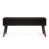 Christopher Knight Home® - Noble House - Noemi Mid Century Modern Walnut Finished Fiberboard Coffee Table