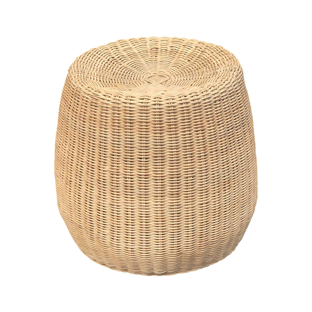 Lilys Bali Rattan Garden Stool/Side Table 24X24X20H 8562