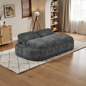 English Elm 2-In-1 Convertible Modular Sofa Bed - Space-Saving, Memory Foam Comfort For Living Room Or Studio W3653P355608