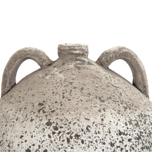Distressed Grey Wash Vase (8563L A344) Zentique
