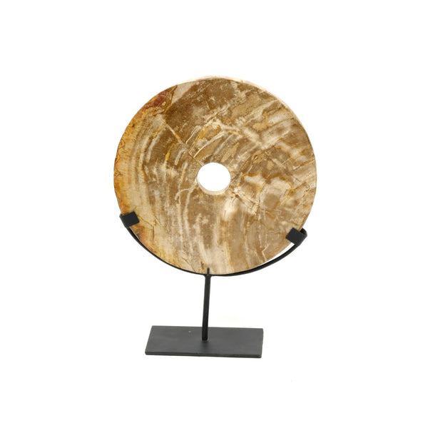 Lilys 17" Marbled Mocha Decorative Pendant With Iron Stand (Color Vary) 8565-M