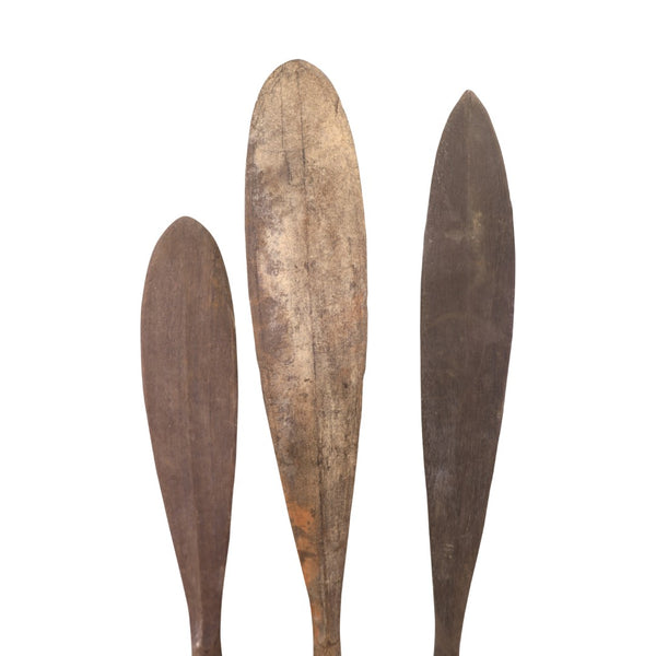 Lilys Vintage Paddle With Iron Stand Approx.4-5Ft High 4-6 Inches Wide 8570