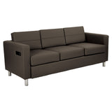 OSP Home Furnishings Atlantic Sofa Graphite