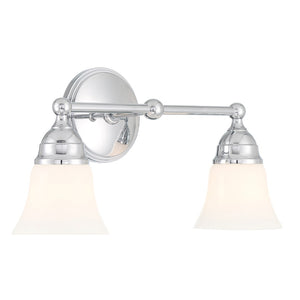 Sophie 16.5'' Wide 2-Light Vanity Light - Chrome 8582-CH-BSO Norwell