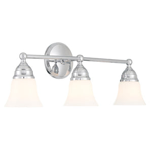 Sophie 24'' Wide 3-Light Vanity Light - Chrome 8583-CH-BSO Norwell