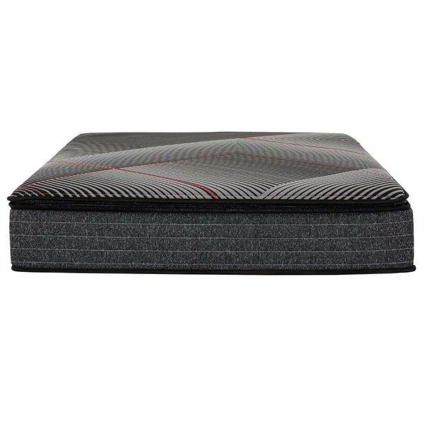 English Elm California King Gel Foam Hybrid Mattress Zoned Pocket Coils Cooling Pillow Top B011P474203