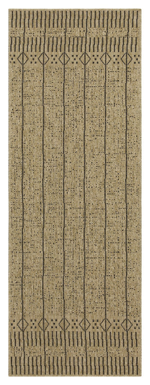 English Elm Earth Jute-Inspired 5'3" X 7'3" Area Rug - Stylish & Durable For Indoor/Outdoor Spaces, Pet-Friendly! B186P198833
