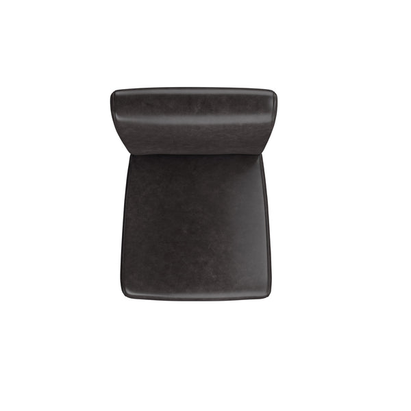 Gvain Counter Height Stools Set of 2 with Cushion Footrest and Rubberwood Frame