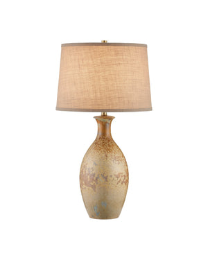 Currey & Company Stellata Table Lamp - Unique Crystallized Design With Rich Speckles For Elegant Home Décor Accent Ivory Ceramic 6000-1037-currey-company