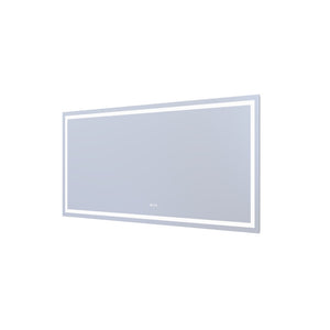 English Elm 77" Led Vanity Mirror with Dual Zone Lighting Anti-fog Dimmable Bathroom Wall Mount W1920P493147