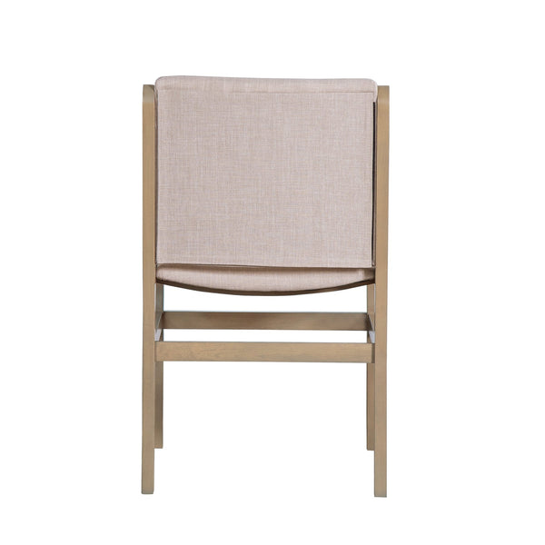 English Elm Christopher Knight Home® - Dining Chair Contemporary Upholstered Rubberwood Frame Set of 2 with Clean Lines and Cozy Seats () Light Natural N771P347927A