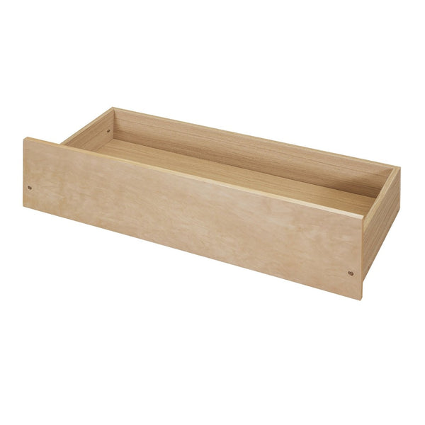 English Elm Twin Pine Wood Daybed with Storage Drawers for Guest Room or Studio Space Natural WF301864AAN