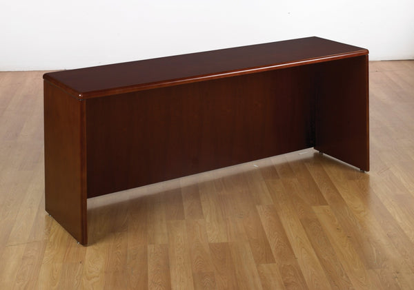 OSP Home Furnishings Sonoma Low Profile Credenza with Soft Close Storage for Modern Living Spaces SON-43