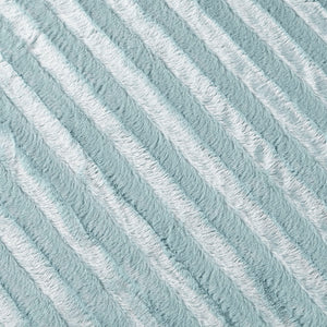 JLA Home Madison Park - Long Faux Fur Throw with Silky Micro-Fur Reverse, OEKO-TEX Certified, Lightweight Cozy 50x60 Inches Blue MP50-5784