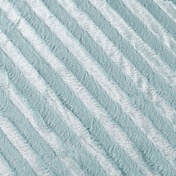 JLA Home Madison Park - Long Faux Fur Throw with Silky Micro-Fur Reverse, OEKO-TEX Certified, Lightweight Cozy 50x60 Inches Blue MP50-5784