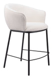 Essen Counter Stool Ivory 109807 Zuo Modern