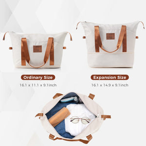 English Elm 4-piece Hardshell Luggage Set Abs Carry-on Checked Suitcase Tsa Lock Duffel Toiletry Ivory N726P439328O