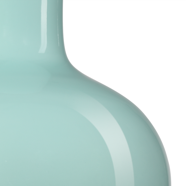 Celadon Green Porcelain Vase - Handcrafted Decorative Accent with Lush Smooth Finish for Home Decor