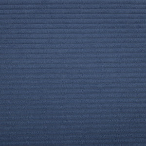 English Elm UNITED modular foldable sofa with metal frame, corduroy upholstery, side pocket & quick assembly convenience Navy W1568P375644