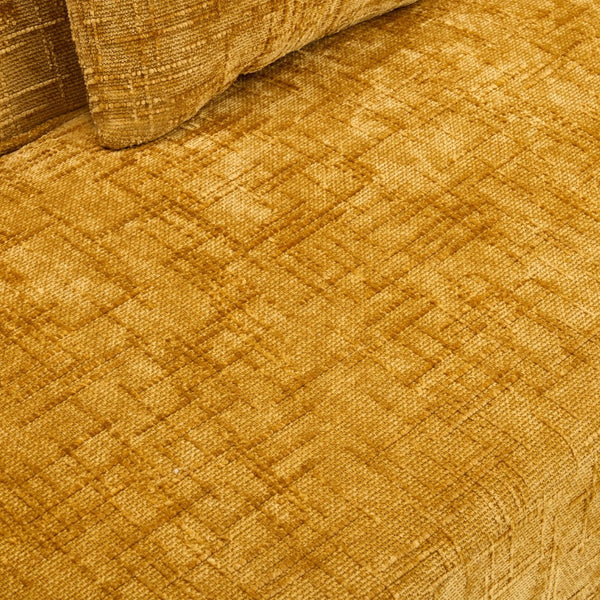 English Elm Yellow Curved Compressed Sofa - Nordic Design, Soft Upholstery, Versatile Comfort For Any Space W3612S00011-GIGA